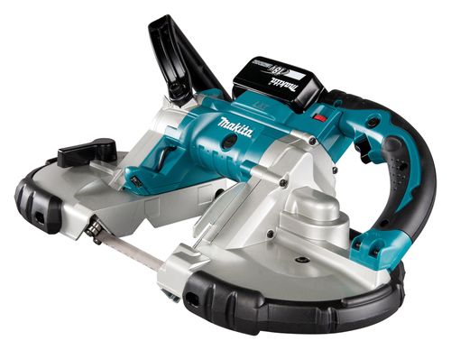 מסור סרט נטען MAKITA DPB180Z לחיתוך מתכת מדויק | הכל בו לתעשיה