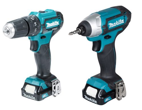 סט מברגה ומברגת אימפקט MAKITA CLX228SX2 | כוח כפול בידיך | הכל בו לתעשיה