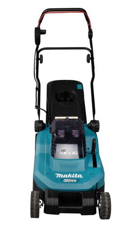 מכסחת דשא נטענת MAKITA DLM382Z 2X18V | כיסוח מושלם | הכל בו לתעשיה
