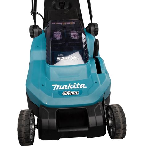 מכסחת דשא נטענת MAKITA DLM382Z 2X18V | כיסוח מושלם | הכל בו לתעשיה