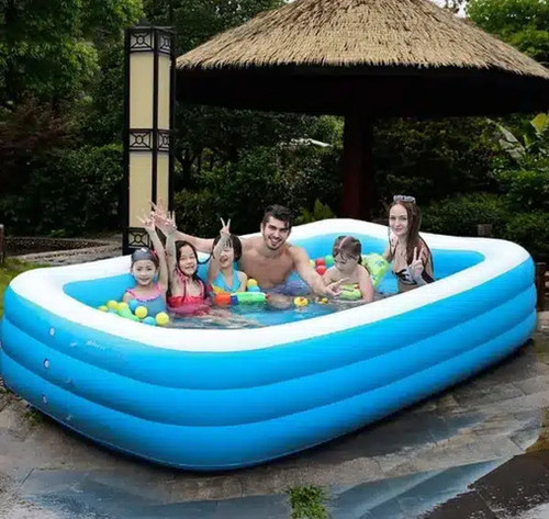 בריכה מלבנית מתנפחת בגודל 260/175/60 ס”מ CAMPTOWN