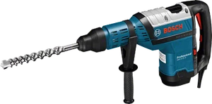 פטישון בוש חשמלי 1500W לקידוח וחציבה מקצועי דגם BOSCH GBH 8-45D