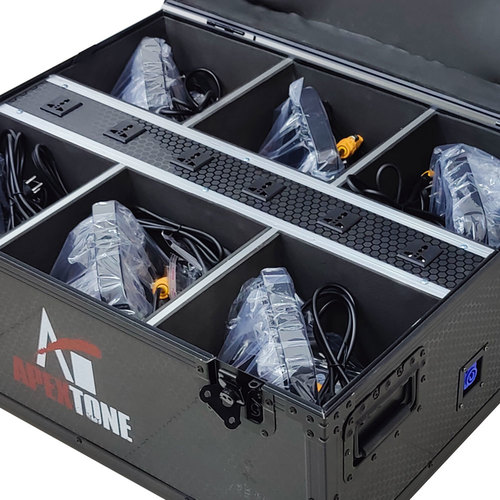 סט 6 פנסים נטענים 6-SET 12×18W Battery