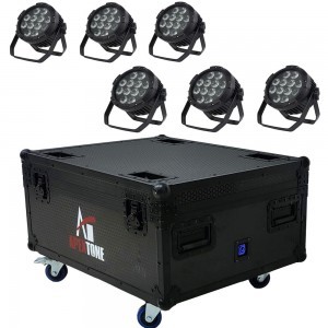 סט 6 פנסים נטענים 6-SET 12×18W Battery