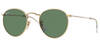 משקפי שמש Ray-Ban 3447-001 47 Retro Round Metal 