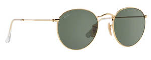 משקפי שמש Ray-Ban 3447-001 47 Retro Round Metal 