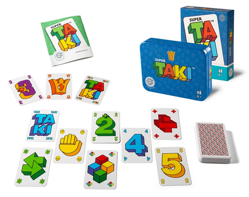 משחק אסטרטגיה חברתי: סופר טאקי Super TAKI בקופסת פח