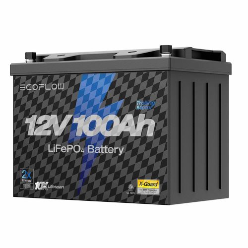 מצבר ליתיום נטען לקרוואן ECOFLOW LIFEPO4 12V 100Ah