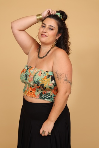 סטרפלס plus size