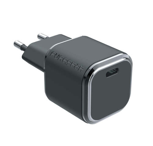 מטען קיר 65W בטכנולוגיית GaN II עם כבל USB-C מבית PureGear