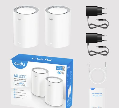 מארז 2 מגדילי טווח מהירות 3000 מגה CUDY M3000(2-Pack)