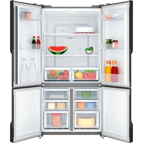 מקרר 4 דלתות Electrolux אלקטרולוקס EQE5600BB נירוסטה מושחרת