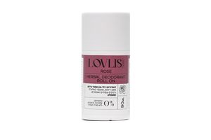 LOVLIS דאודורנט רול צמחי ורד