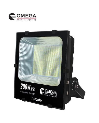 200W TORONTO 3000K פ. הצפה זרקור שחור