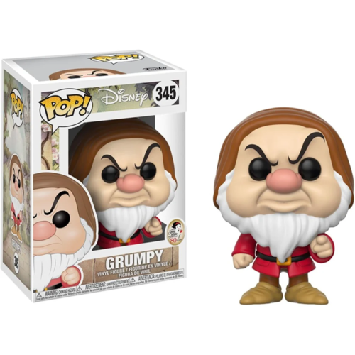 בובת פופ הגמד גרמפי שלגיה ושבעת הגמדים | Funko Pop! Snow White Grumpy 345