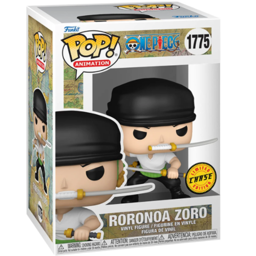 בובת פופ זורו וואן פיס | Funko Pop! Roronoa Zoro [CHASE] One Piece 1775