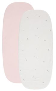 זוג סדינים לעגלה 100% כותנה ג