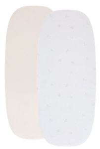 זוג סדינים לעגלה 100% כותנה ג