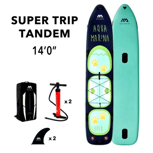סאפ משפחתי SUPER TRIP Tandem דגם BT-20ST02 מבית Aqua Marina
