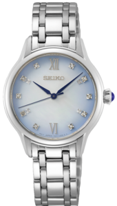 SEIKO SRZ539 נשים משובץ 10 יהלומים