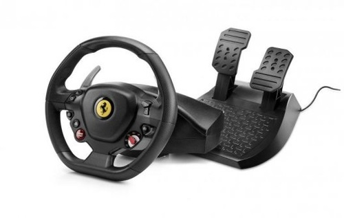 הגה T80 FERRARI488 S4/PC GTB לPC/PS4/PS5 מבית Thrustmaster