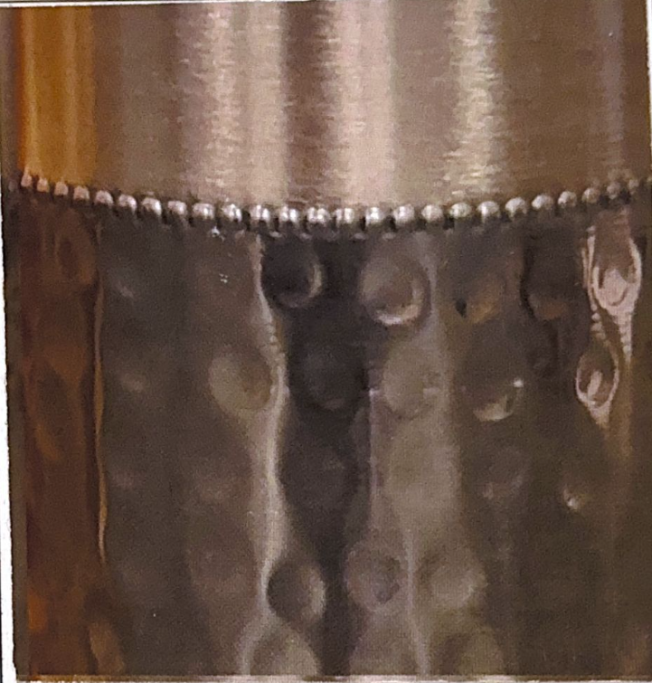 בקבוק נחושת טהורה | מיוצר בעבודת יד | מכיל 750 מ"ל |