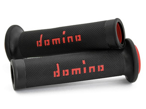 גריפים דומינו רייסינג A010 MotoGP צבע שחור/אדום - DOMINO A010