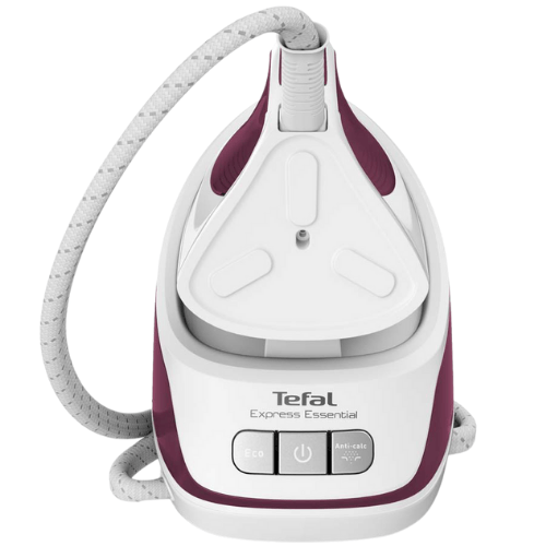 5 שנות אחריות | מגהץ ‏קיטור 5 באר Tefal Express Essential SV611AL3