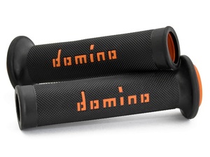 גריפים דומינו רייסינג A010 MotoGP צבע שחור/כתום - DOMINO A010