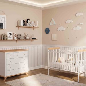 חדר לתינוק - טורונטו שידה 100 ס"מ טריקה שקטה 