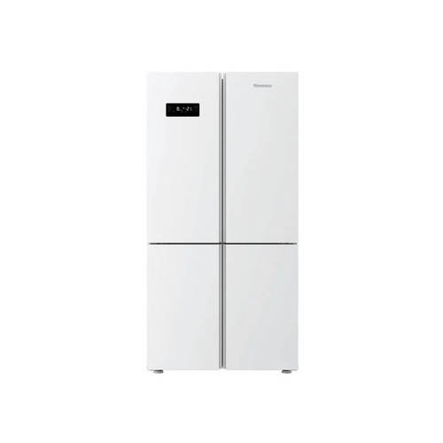 מקרר 4 דלתות 572 ליטר דגם KQD1623EGW BLOMBERG כולל מפסק שבת בצבע זכוכית לבנה