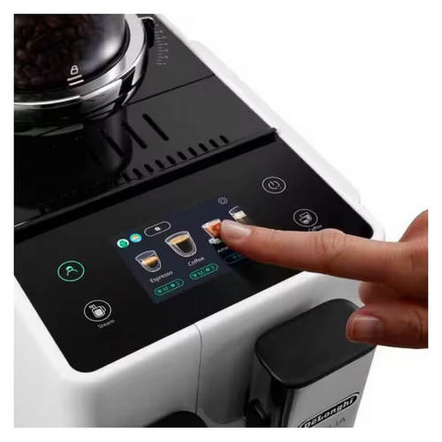 מכונת אספרסו אוטומטית דגם EXAM440.55W DELONGHI בצבע לבן