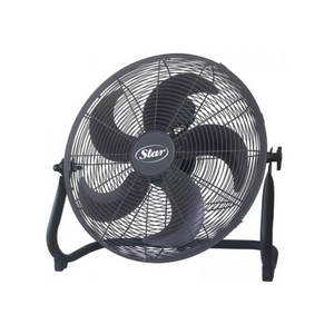 מאוורר רצפתי תעשייתי "20 דגם FE50F BLUESTAR בצבע שחור