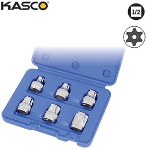 סט 6 בוקסות TORX + חור נמוכות דרייב “CR-V 1/2