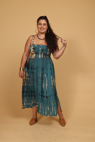 שמלת סטרפלס plus size