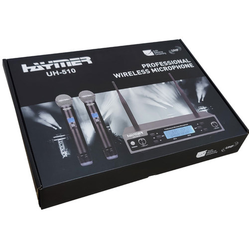 זוג מיקרופונים אלחוטיים HAYMER UH-510