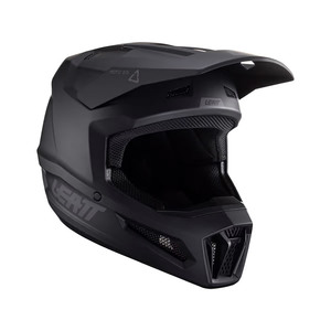  קסדת ליט שחור / אפור - LEATT MOTO 2.5 STEALTH V24 