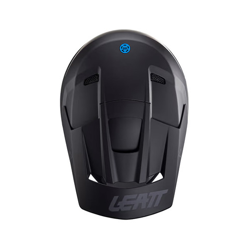  קסדת ליט שחור / אפור - LEATT MOTO 2.5 STEALTH V24 