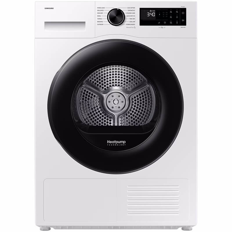 מייבש כביסה קונדנסור - 9 ק"ג כולל משאבת חום Samsung סמסונג DV90DG52A0AE