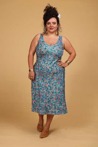 שמלת הילי קצר plus size