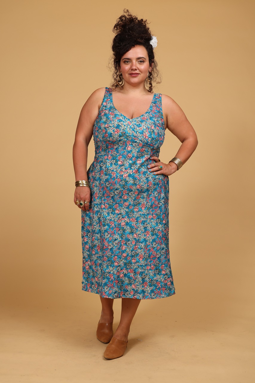 שמלת הילי קצר plus size
