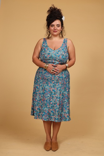 שמלת הילי קצר plus size