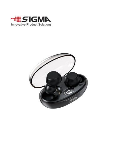 Bluetooth In-Ear TWS שחור, SIGMA אוזניות