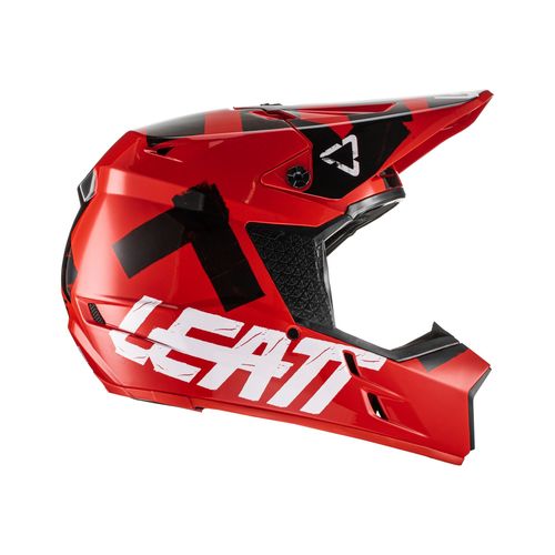 קסדת ילדים ליט שחור / אדום -  LEATT MOTO 3.5 BLACK JR V22