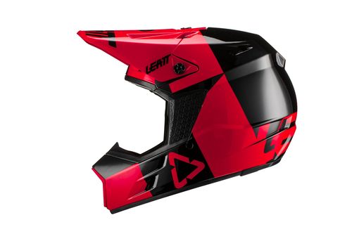 קסדת ילדים ליט אדום / שחור - LEATT MOTO 3.5 JR V21