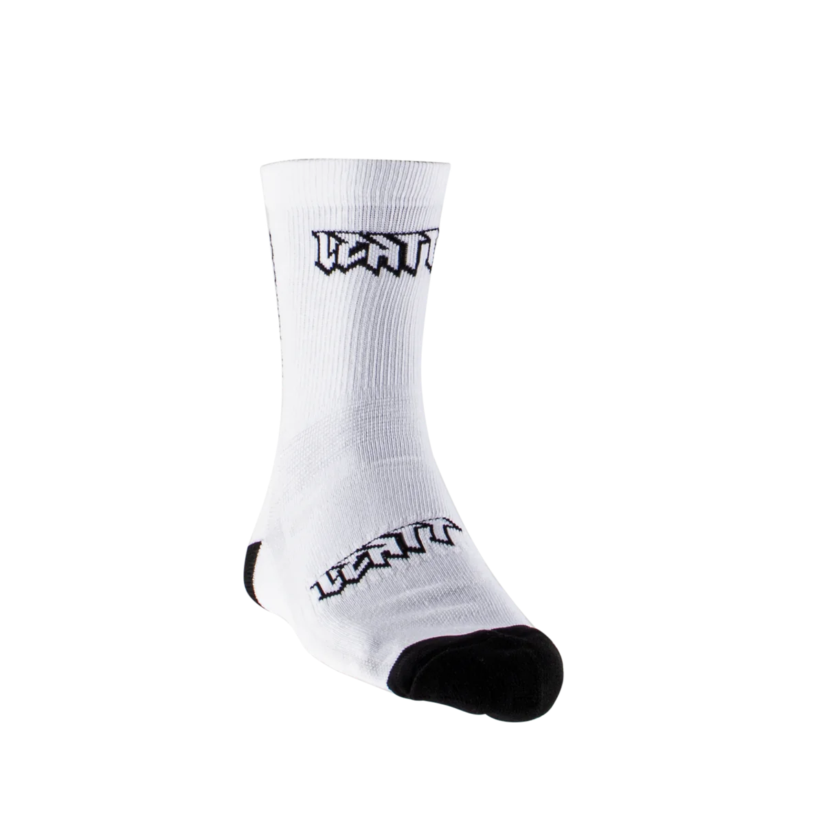 גרבי רכיבה קצרים ליט שחור / לבן - LEATT MTB SOCKS