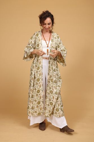 עליונית קימונו יולי plus size