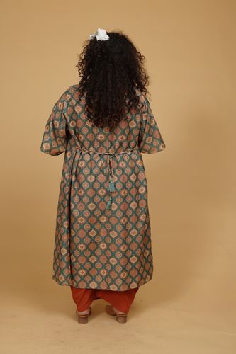 עליונית קימונו יולי plus size