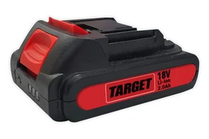 סוללה 18V LITHIUM ION 2.0Ah לכלי גינון וכלי עבודה דגם CB-1820 טרגט מבית שטל
