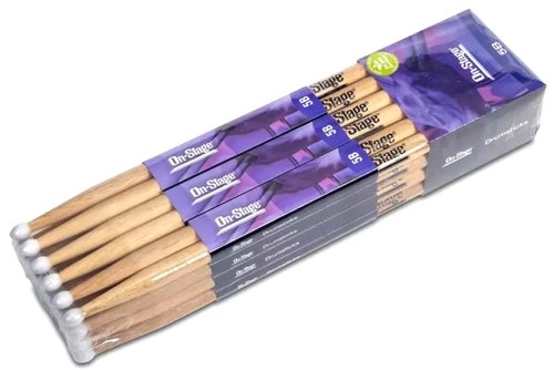 On Stage 5B Hickory Nylon Tip (12 pairs)